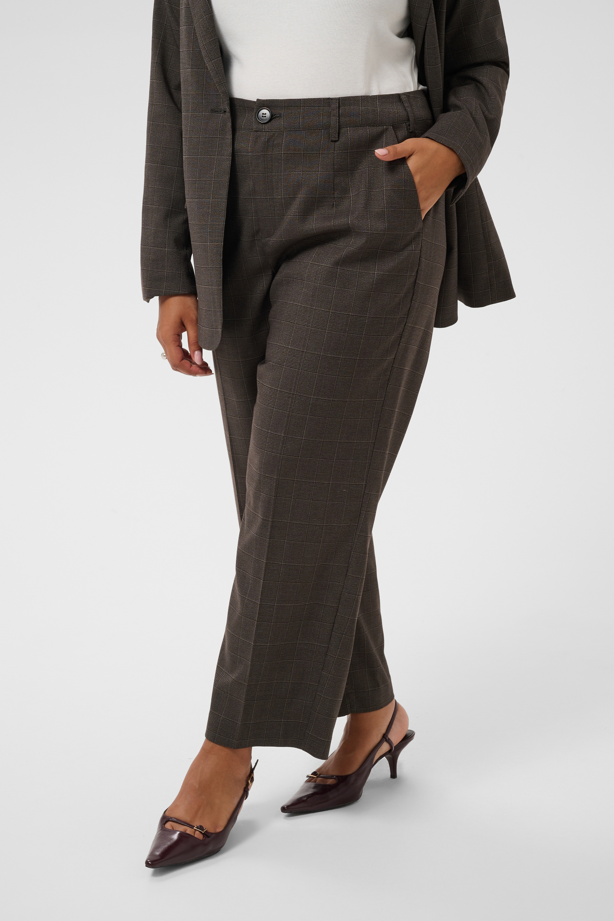Pantalon de costume, KAFFE CURVE