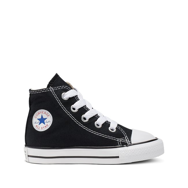 Kids Chuck Taylor All Star Core Canvas High Top Trainers, black, CONVERSE