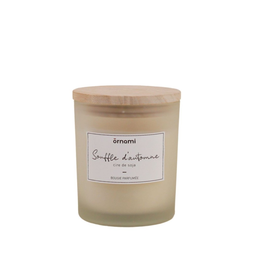 Bougie parfumée en cire de soja "souffle d'automne" 280g, ORNAMI