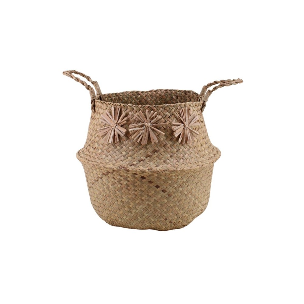 Panier avec pompons 35x31cm, ORNAMI