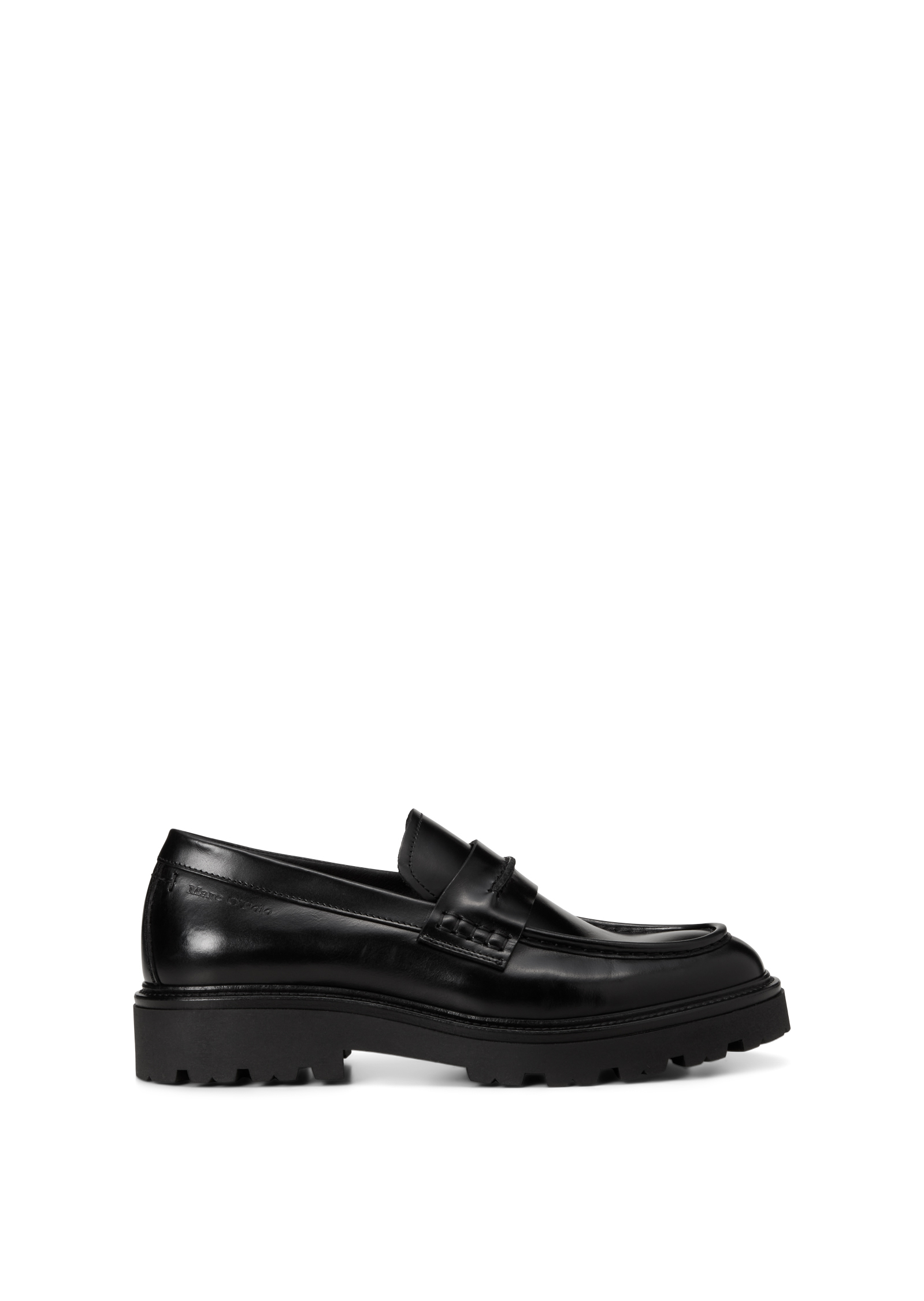 Mocassins modèle Phil en cuir de veau brossé, MARC O'POLO