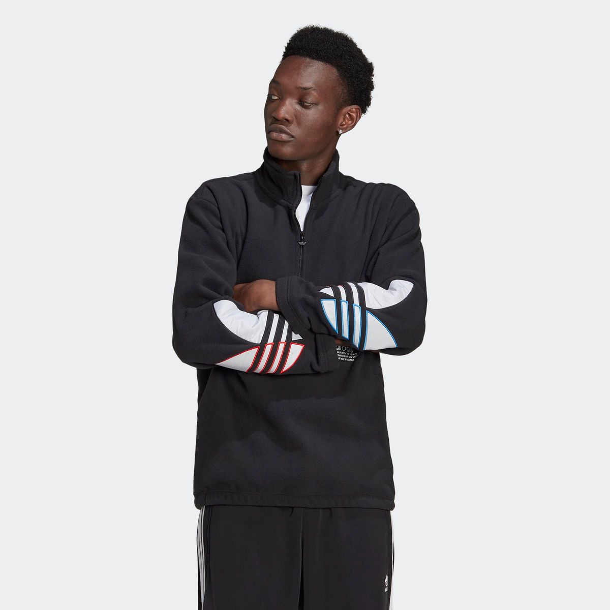 adidas montant noir et or