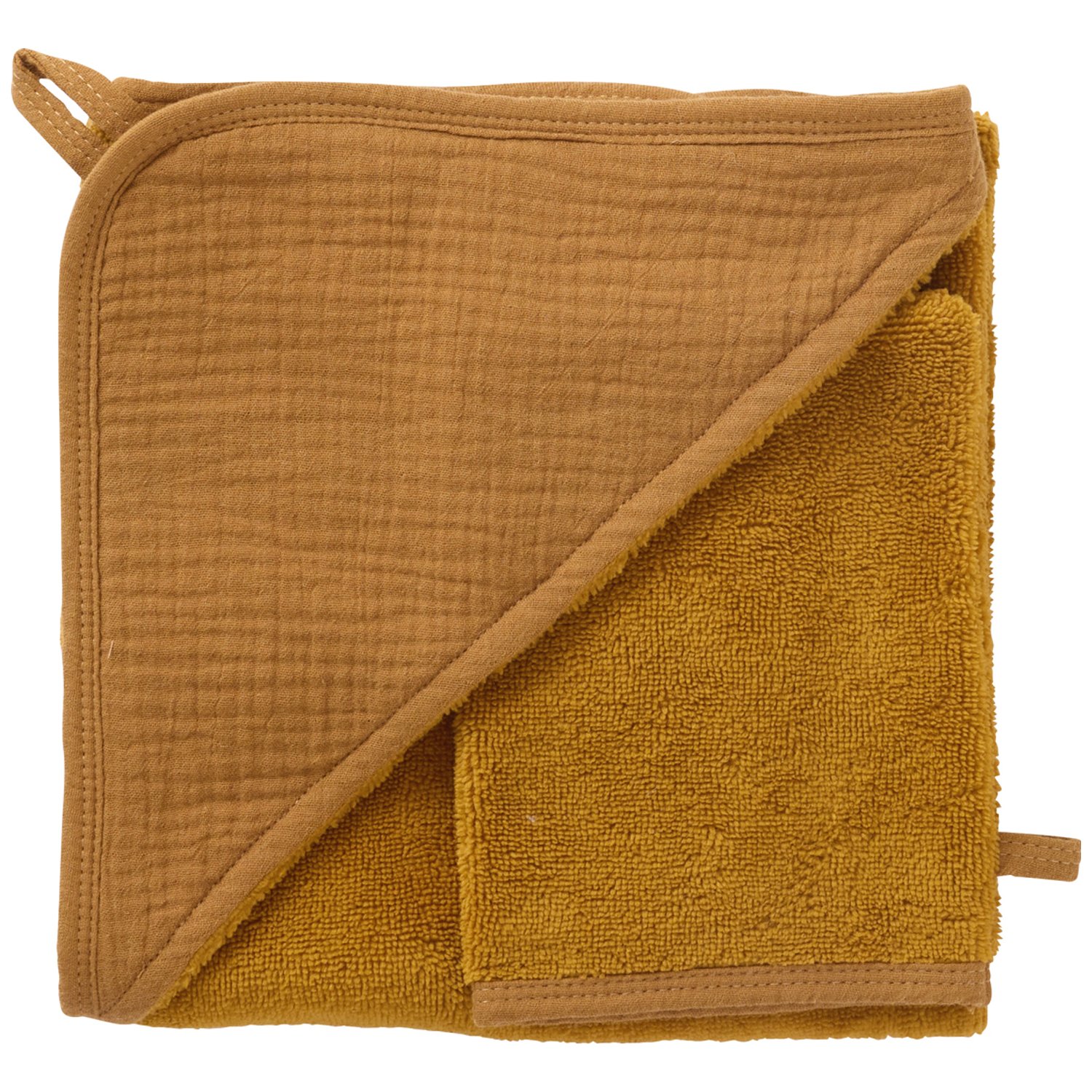 Cape de bain + gant, BB & CO