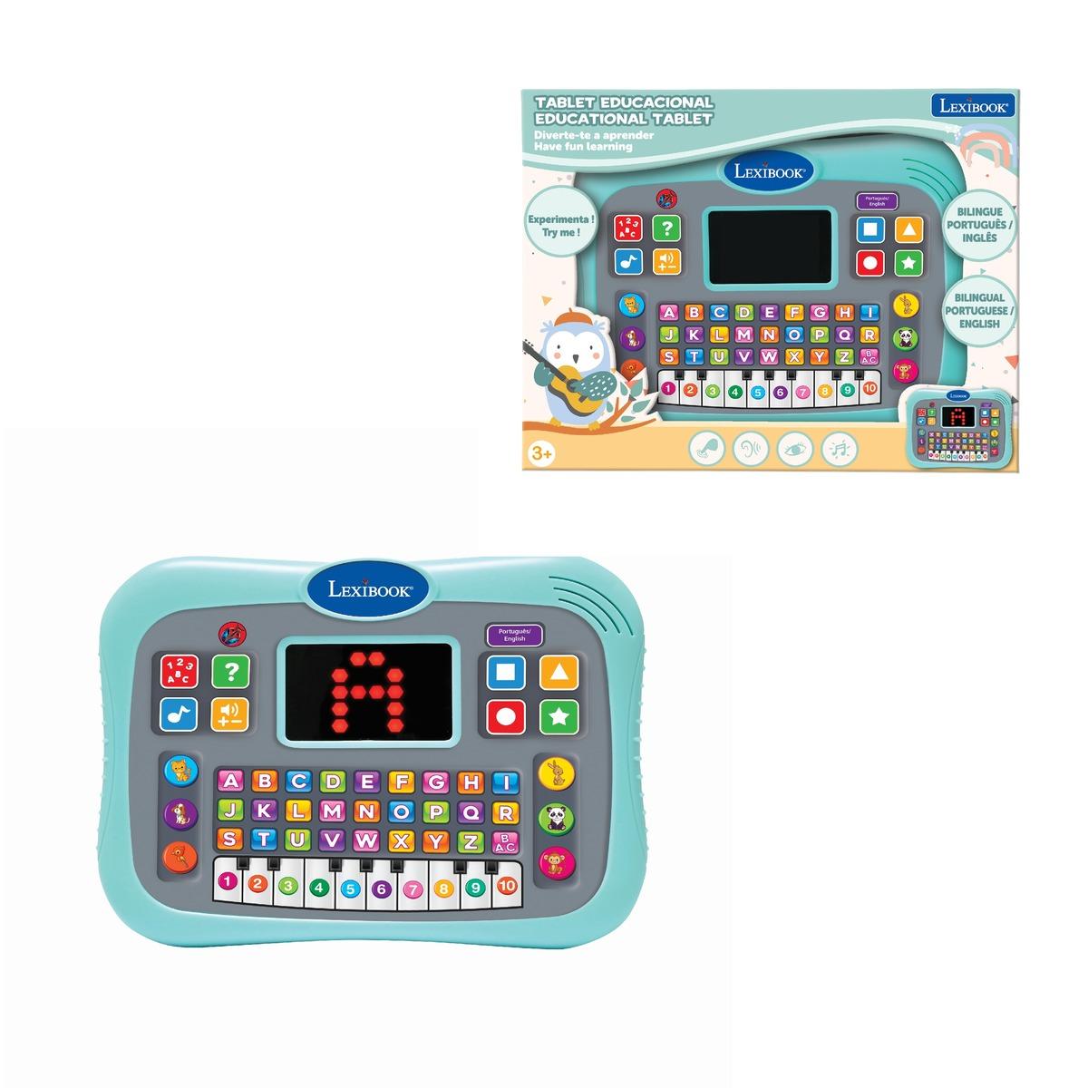 Tablette éducative bilingue Portugais/Anglais, LEXIBOOK
