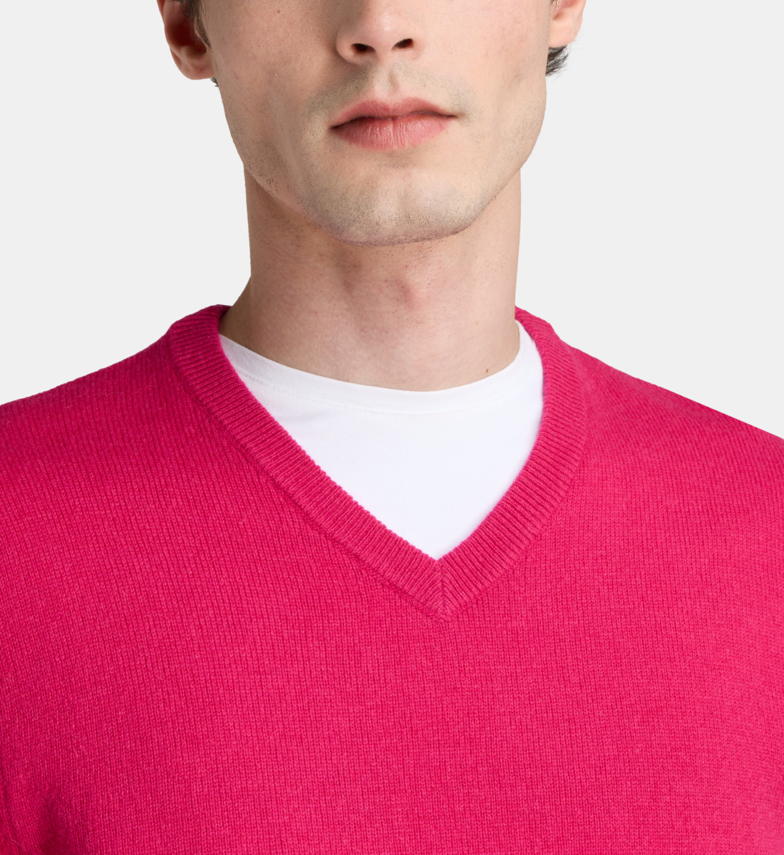 Pull Maille Ouverte LOFT – Rose Fard à Joues – Taille L – Porté Une Fois