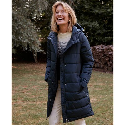 Mid-Length Padded Puffer Jacket with Detachable Sleeves ANNE WEYBURN