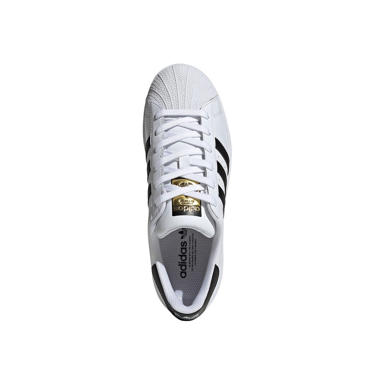 Baskets superstar blanc Adidas Originals La Redoute