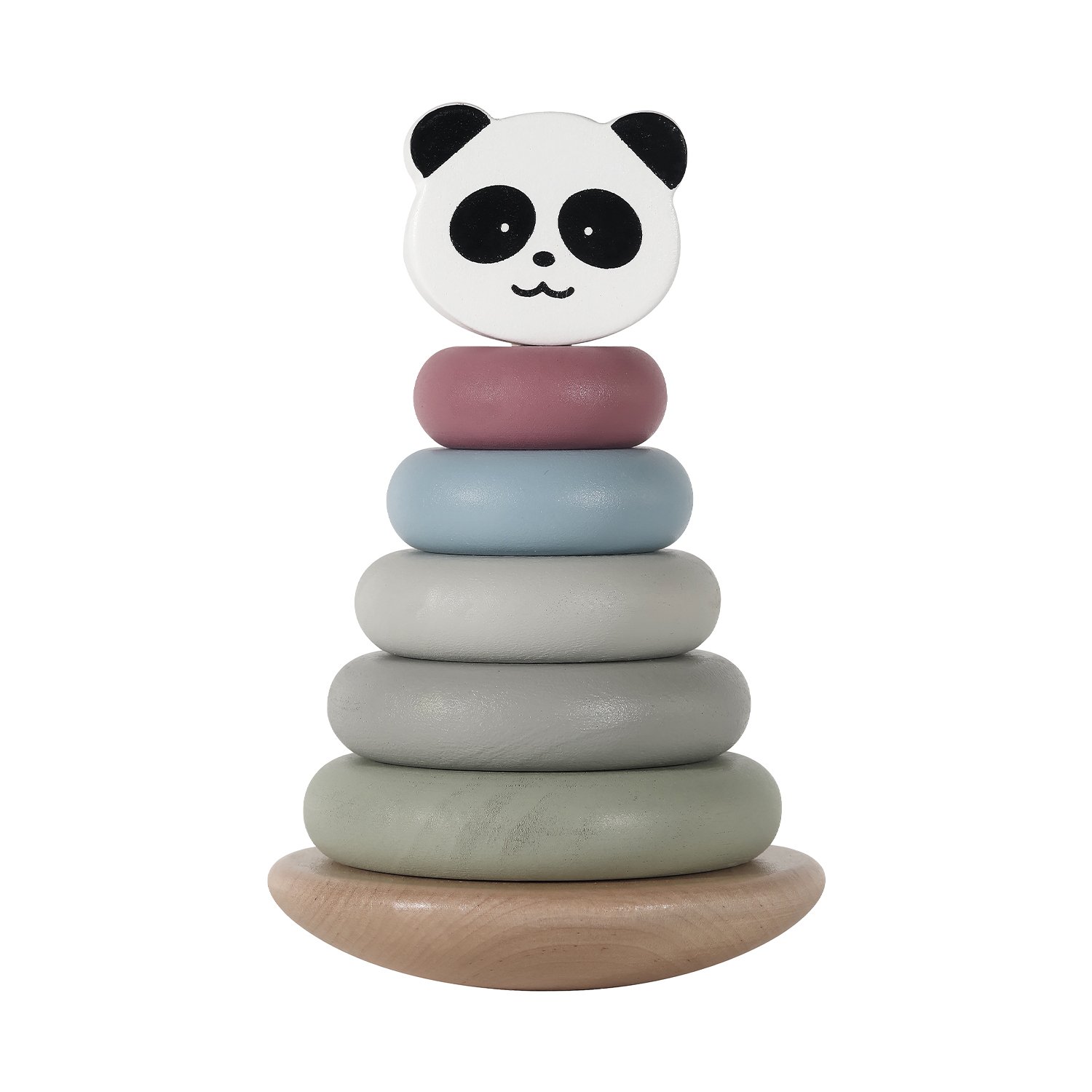 Jeu' de'eveil - Tour d'empilage panda, KINDSGUT