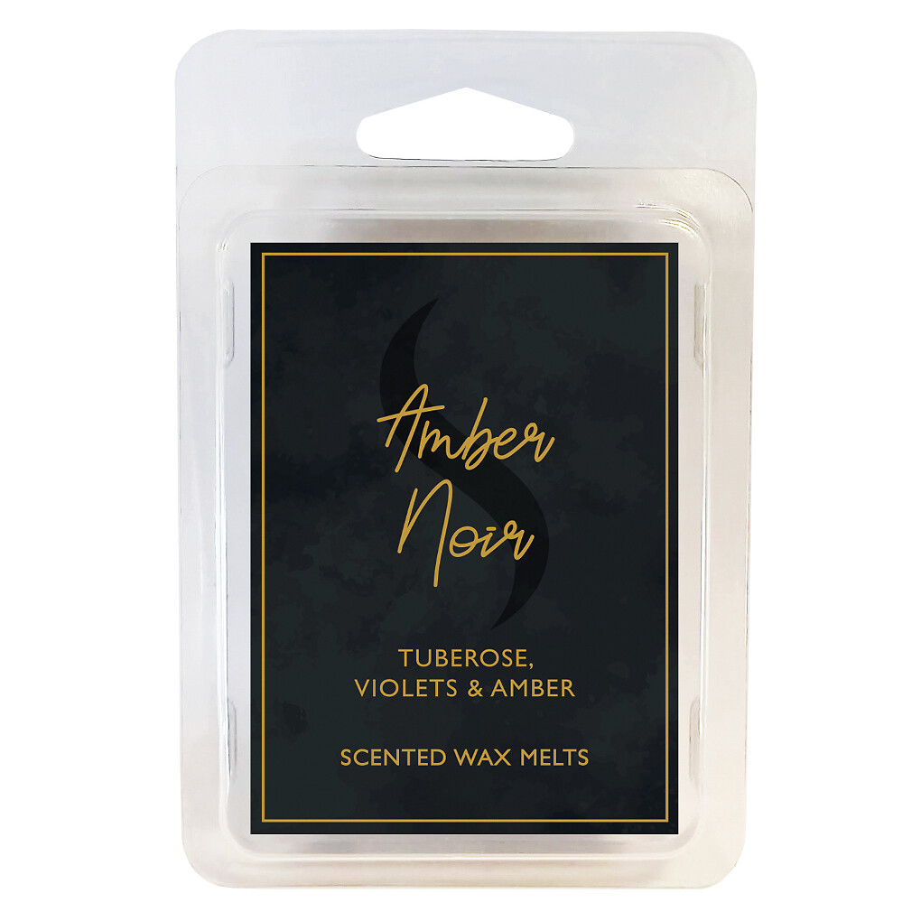 Amber noir scented wax melts black Shearer La Redoute