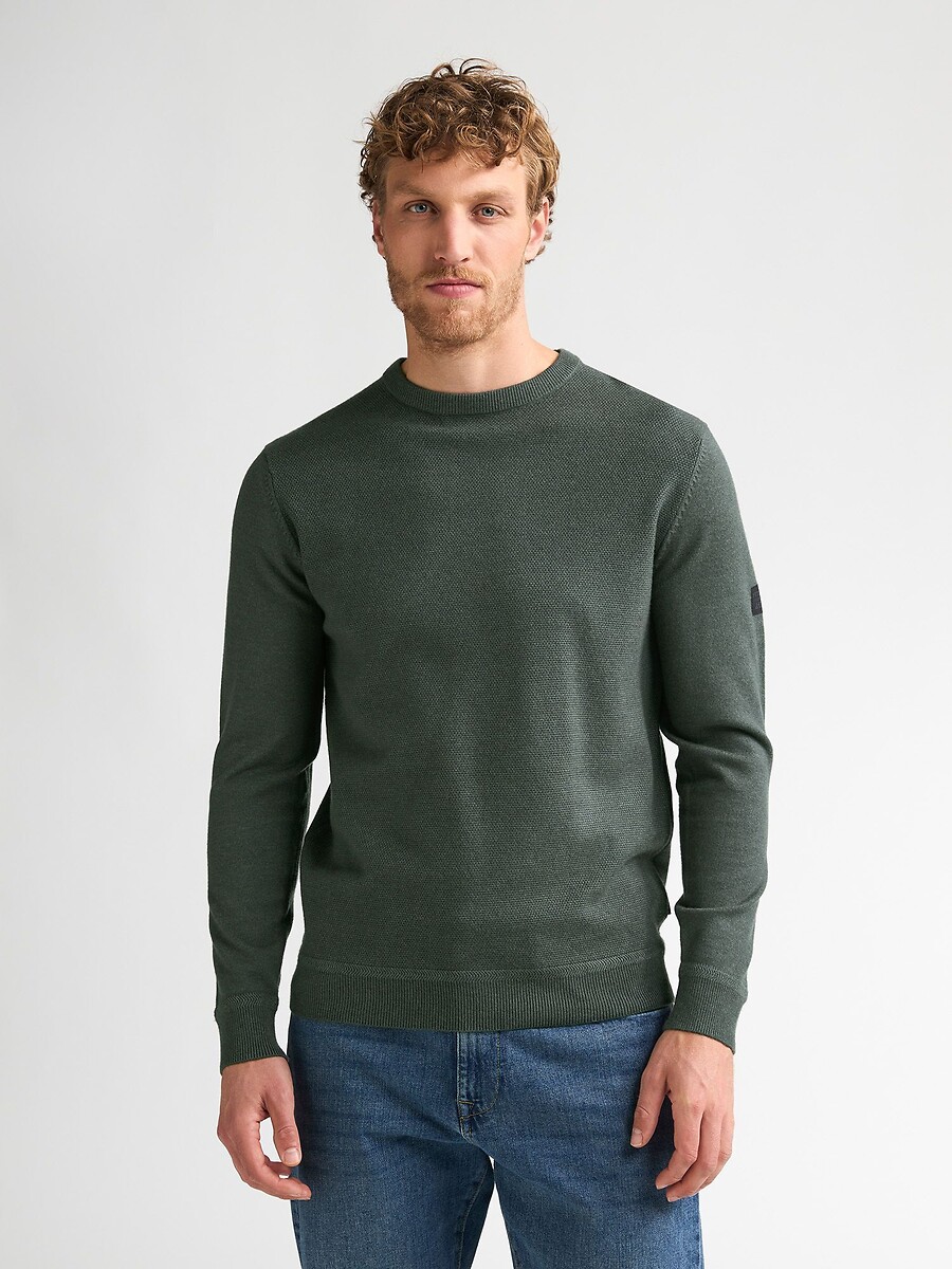 Pull col rond en fine maille, PETROL INDUSTRIES