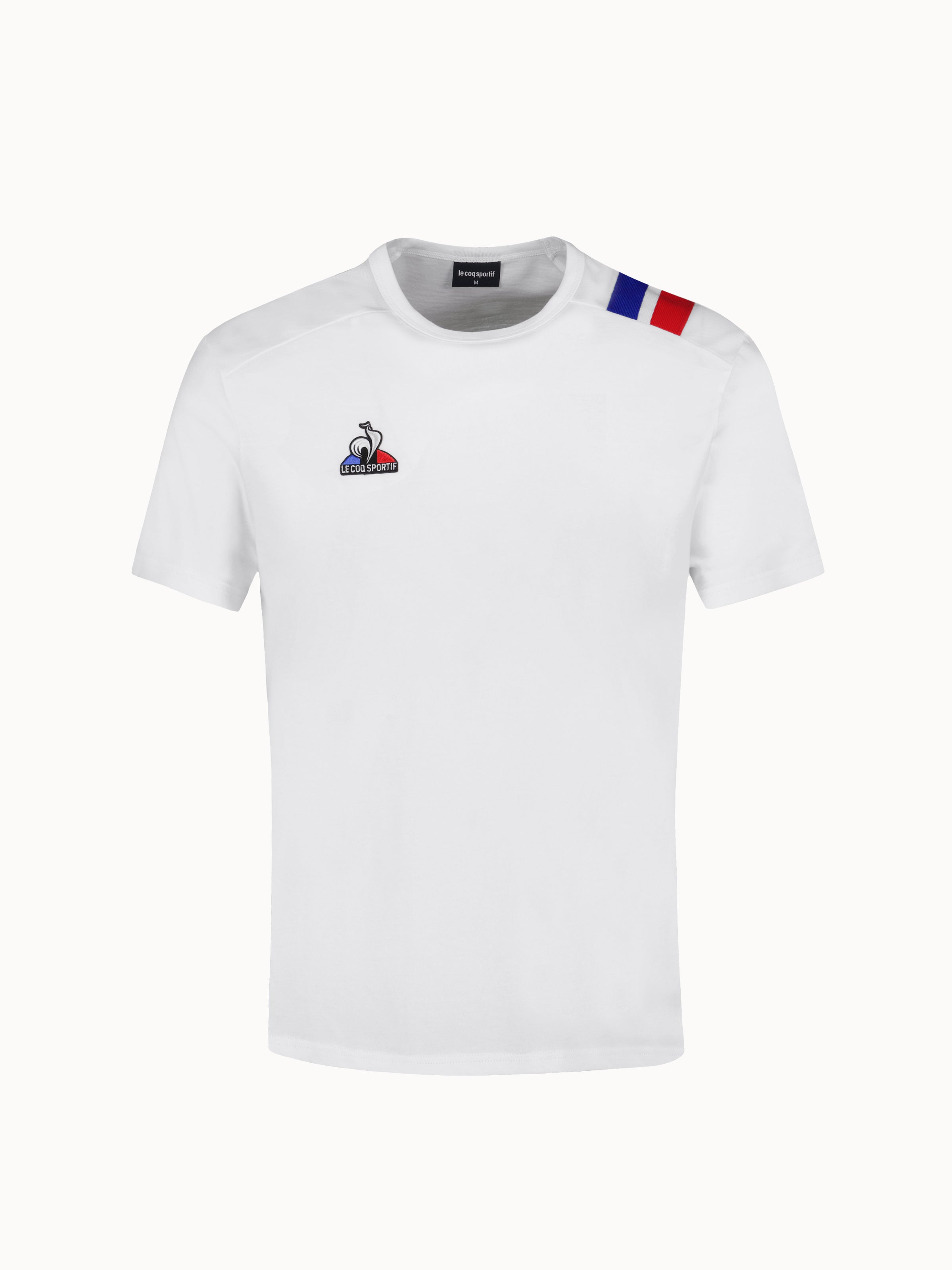T-shirt avec détails tricolores Teamsport, LE COQ SPORTIF