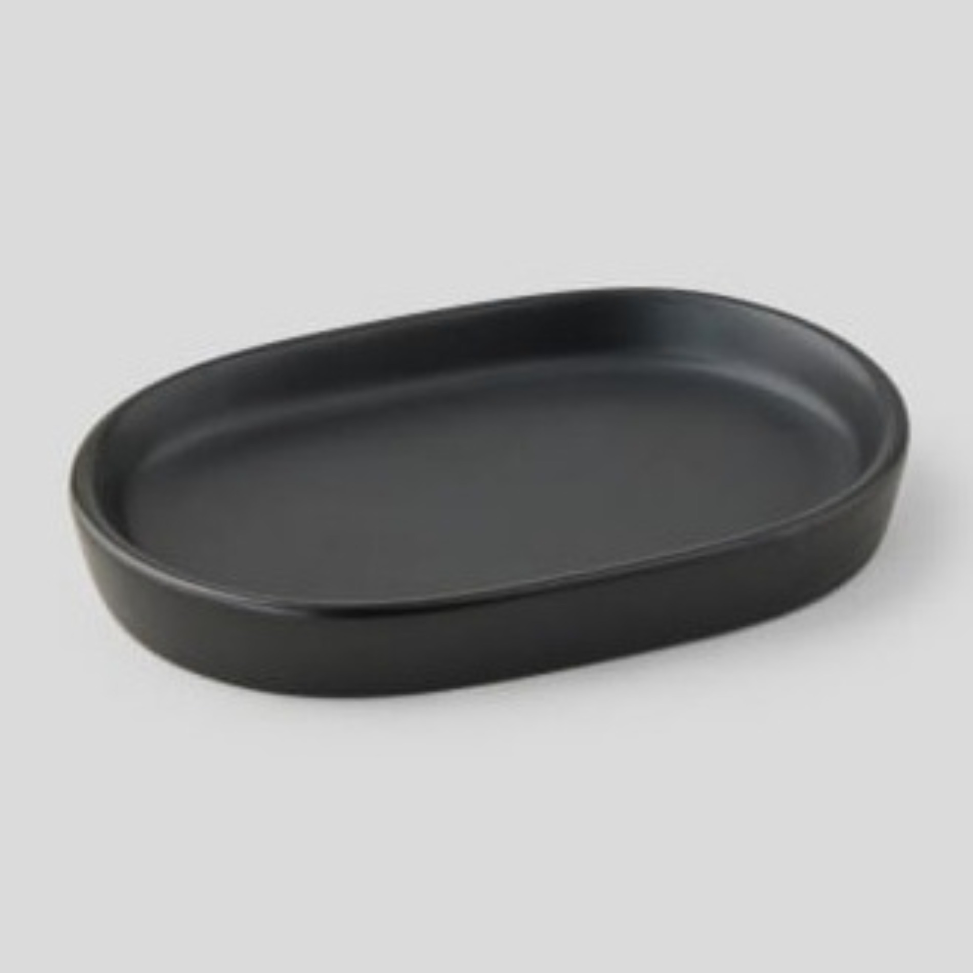 Porte savon Ceramique noir, MONOPRIX MAISON