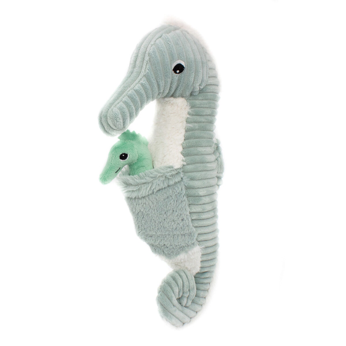 Peluche Papadou Hippocampe Papa Et Bébé, LES PTIPOTOS