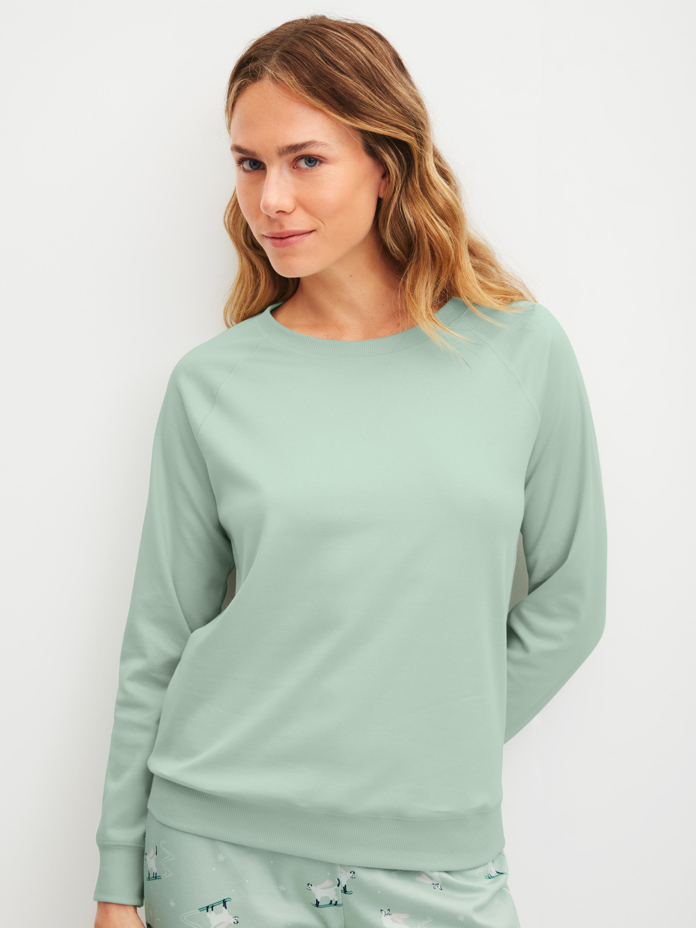 T-shirt à manches longues manches longues Coton FAVOURITES CATS, CALIDA