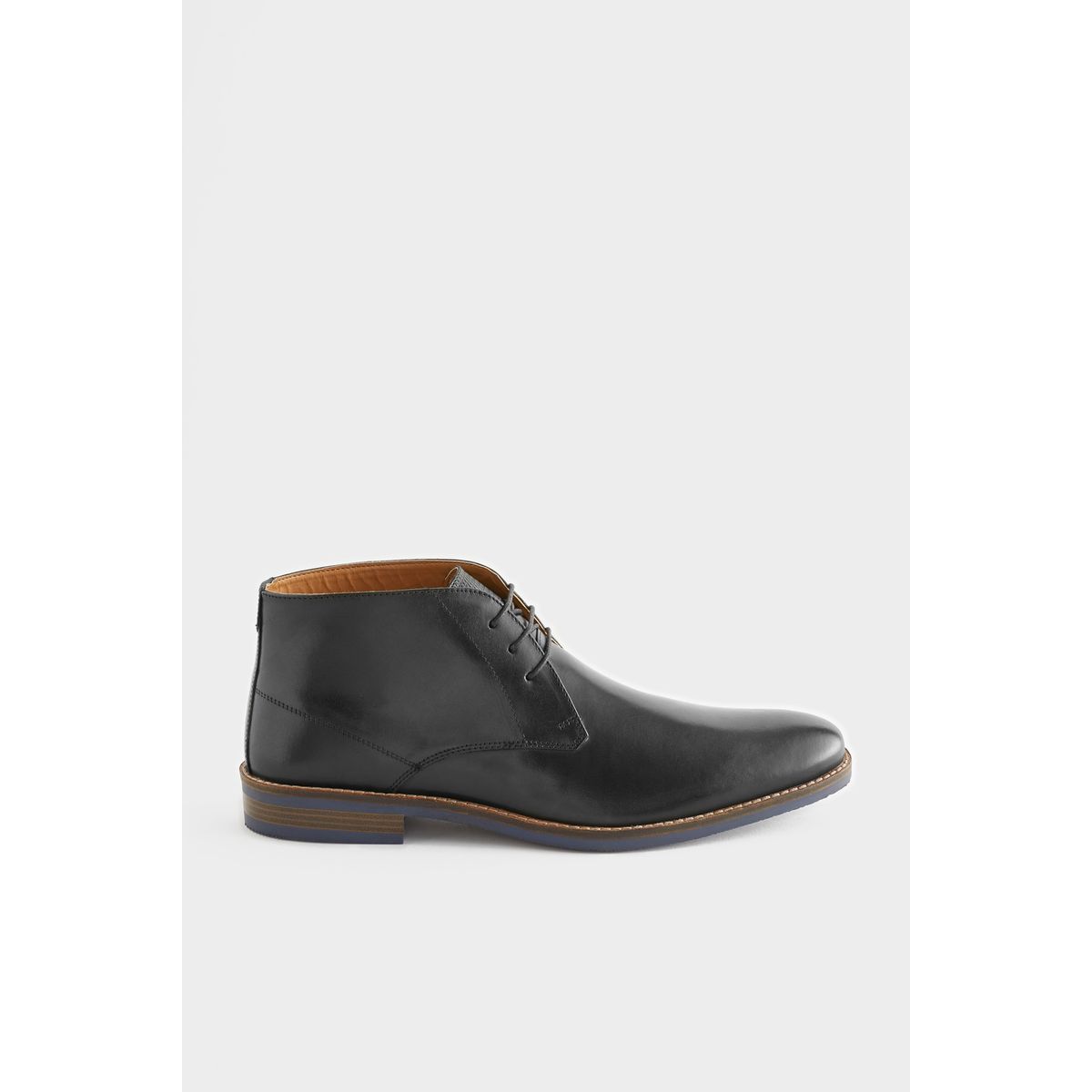 Bottes montantes chukka en cuir à lacets, NEXT