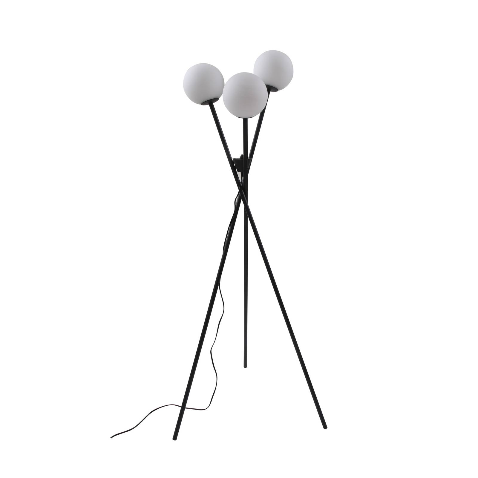 Lampadaire en métal moderne, Visata, LUCANDE