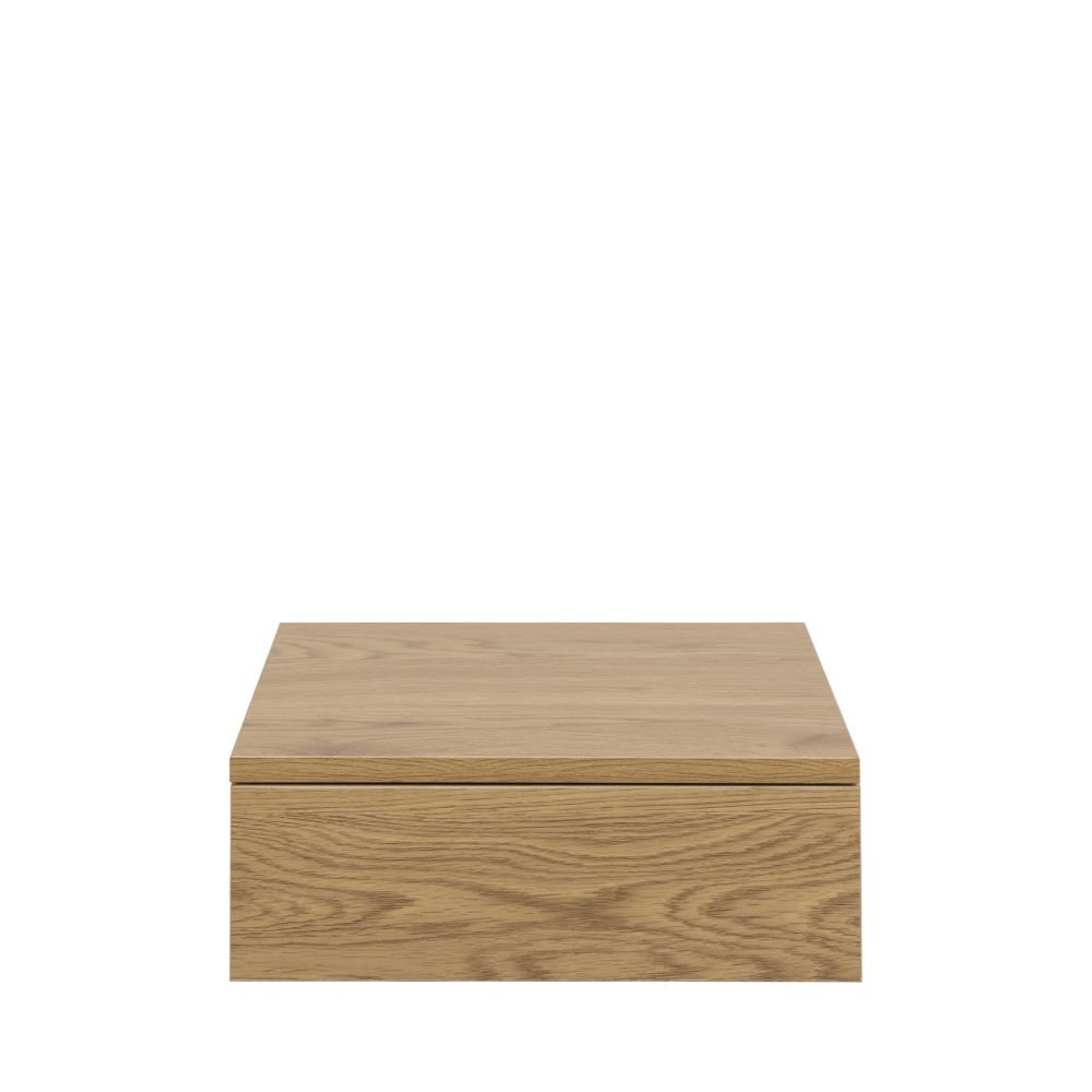Table de chevet murale 1 tiroir en bois- PUERTO, DRAWER