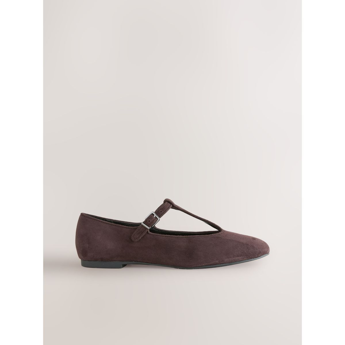 Chaussures plates en daim style salomé, NEXT