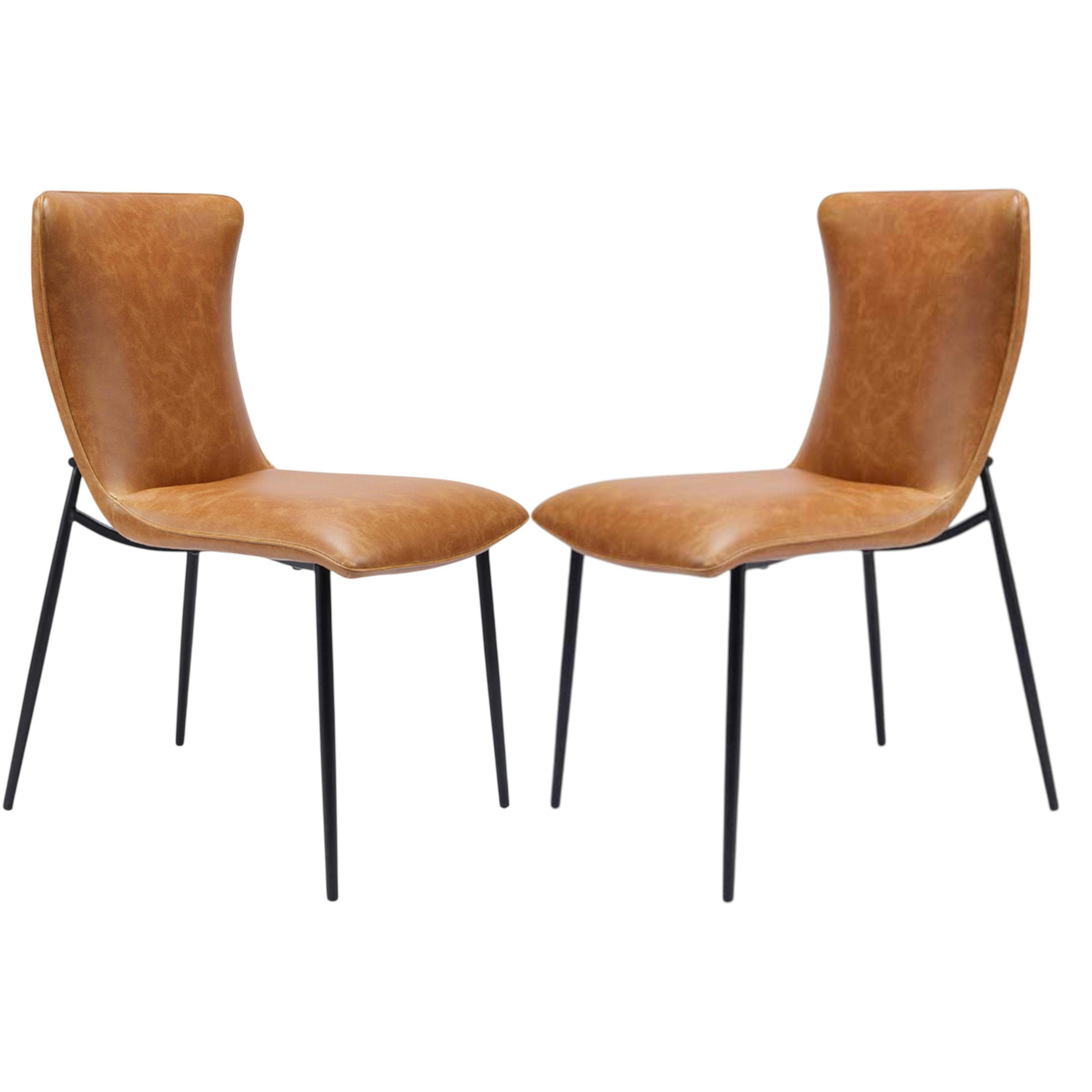 Chaise à dossier courbe (lot de 2) OKA, PIER IMPORT