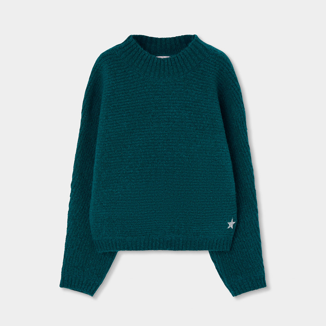 Pull fille avec étoile, BOBOLI