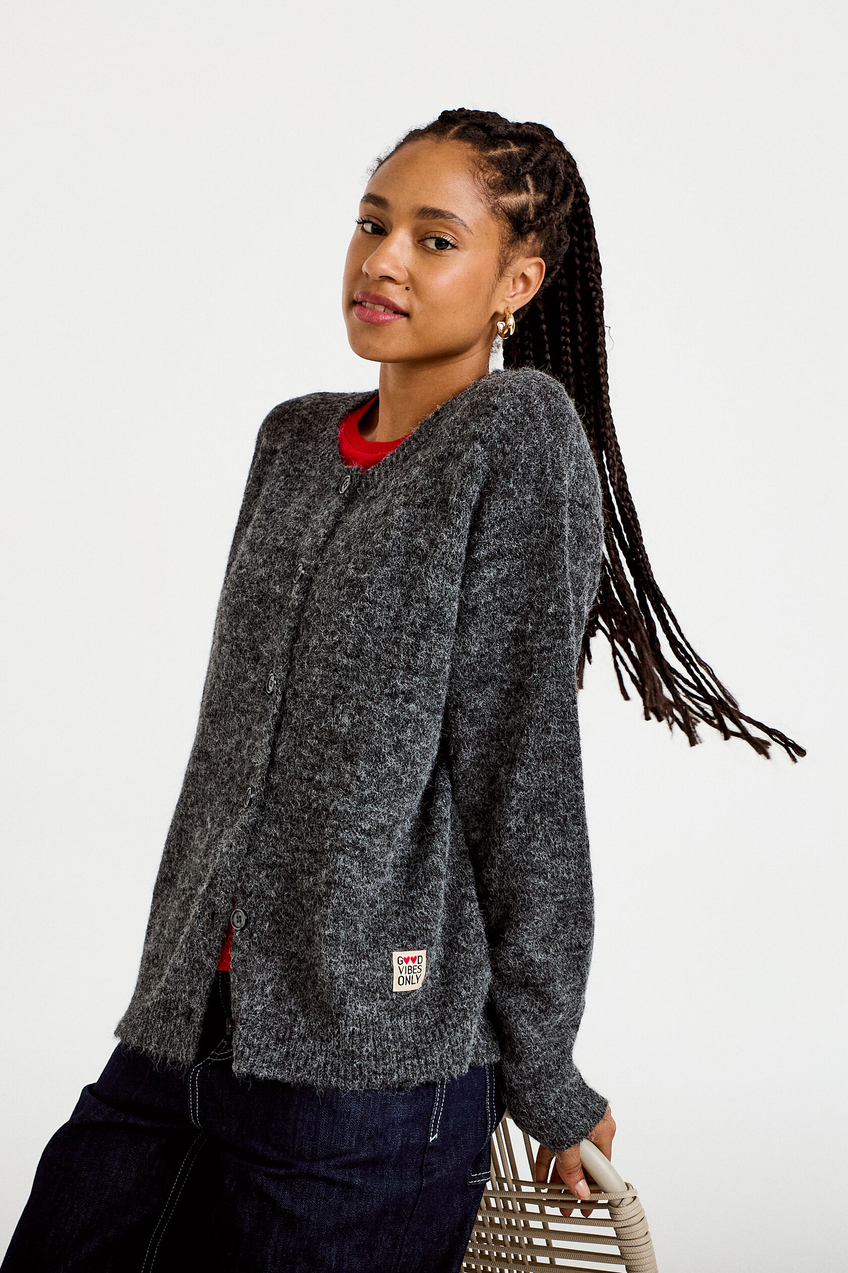 Gilet ample manches longues, CACHE CACHE