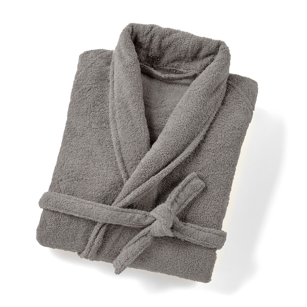 Product photograph of Bathrobe With Shawl Collar And Patch Pockets from La Redoute UK