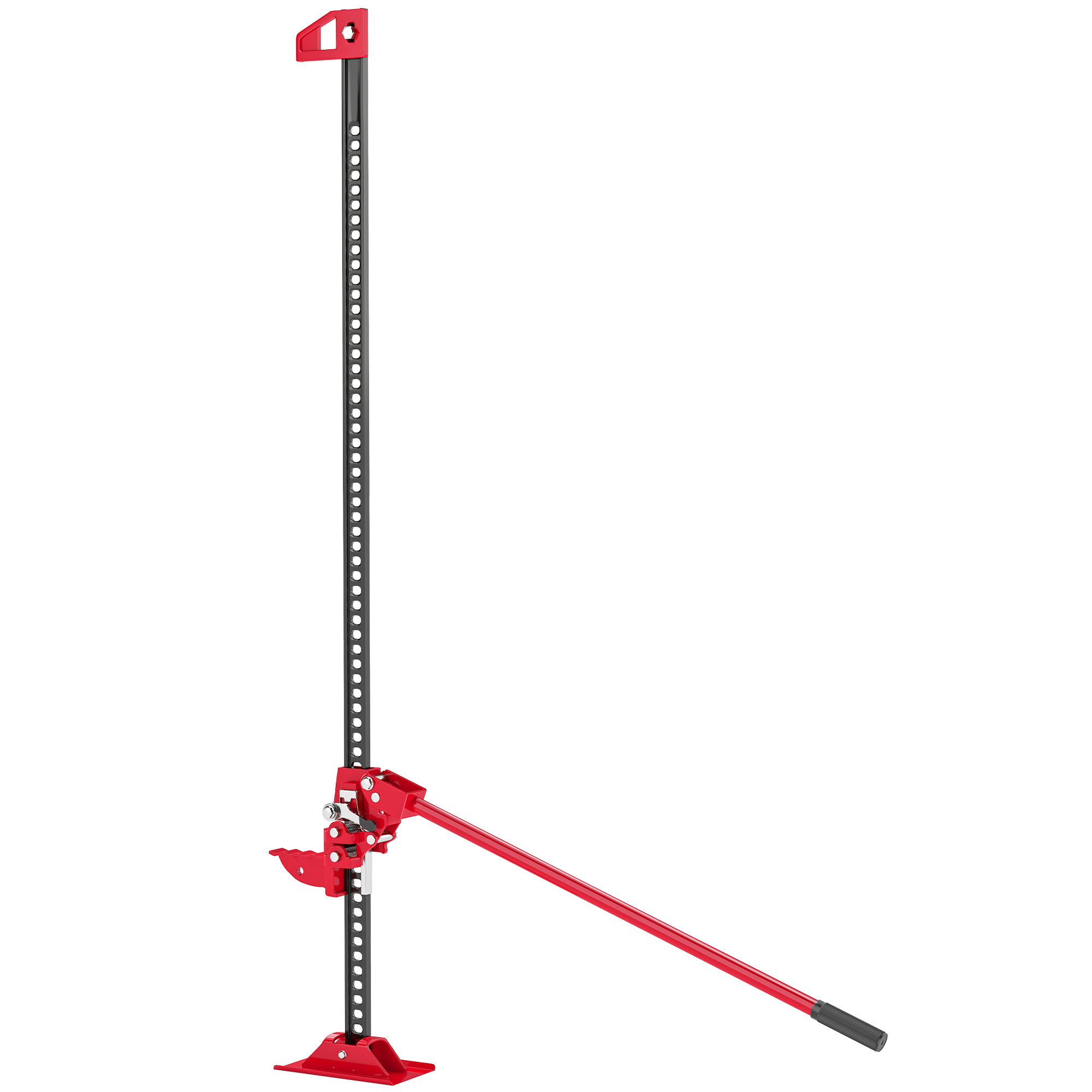 Vérin de levage Acier Rouge, HOMCOM
