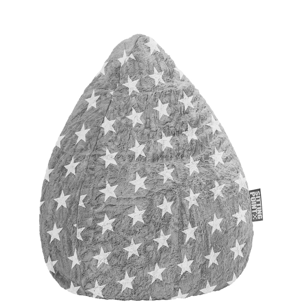 Pouf poire d'intérieur FLUFFY STARS XL, SITTING POINT