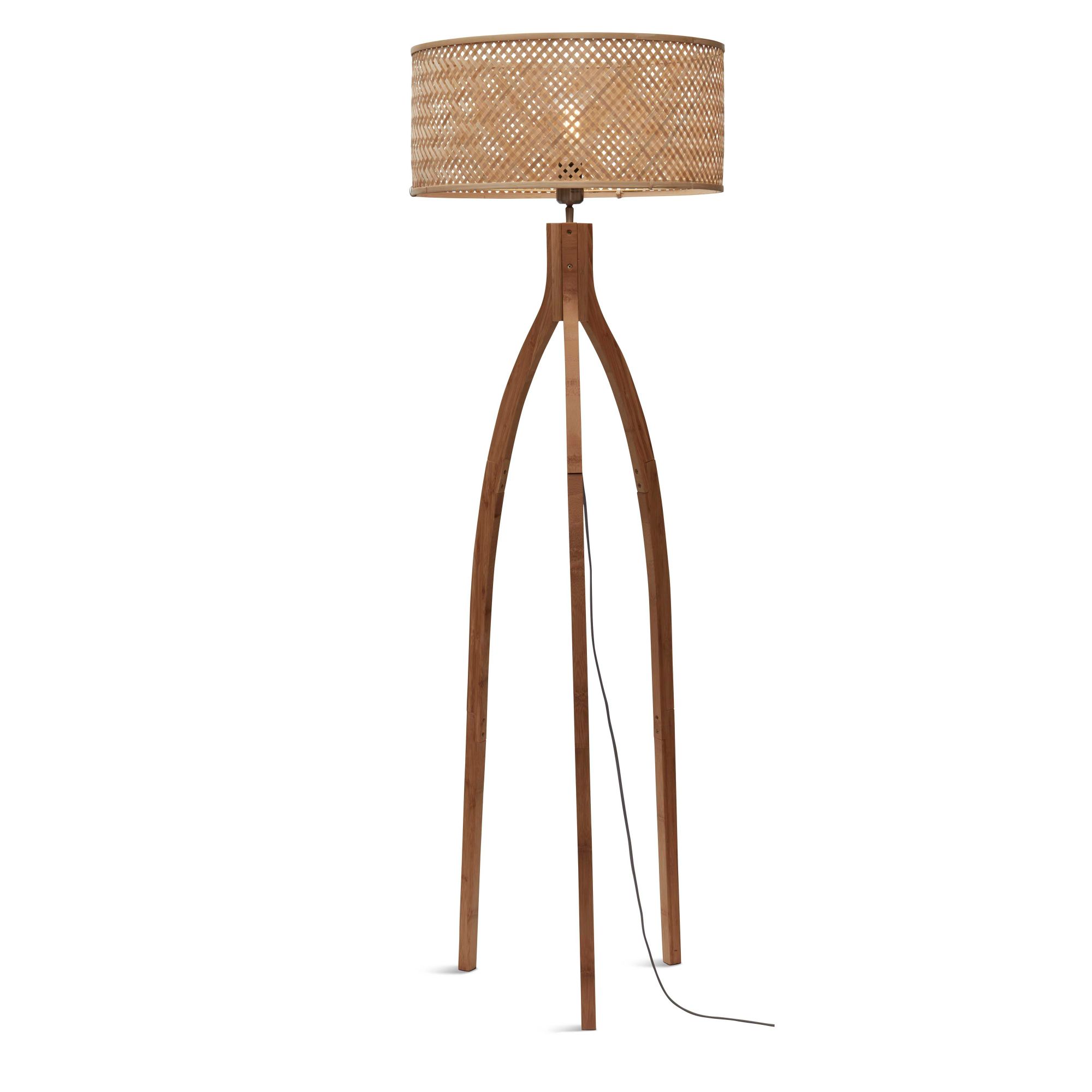 Lampadaire Bambou JAVA, GOOD & MOJO