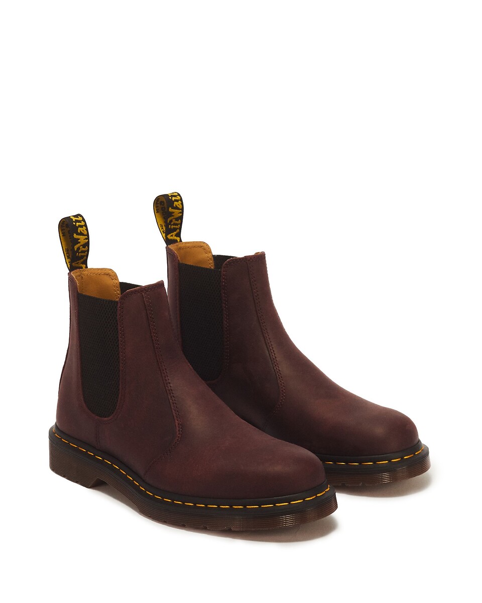 Boots chelsea 2976 YS en cuir Crazy Horse, DR. MARTENS