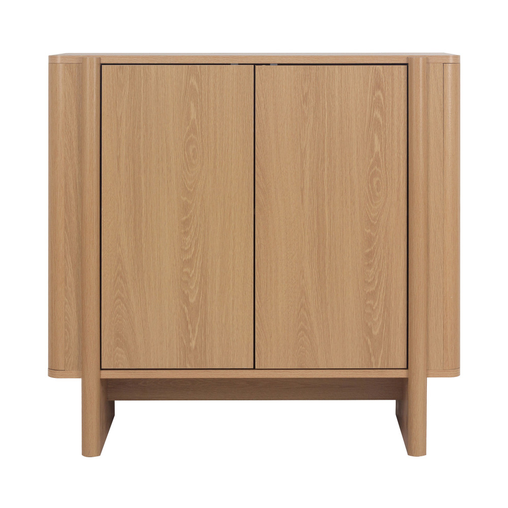 Buffet 2 portes en bois L 80 cm- OLI, DRAWER