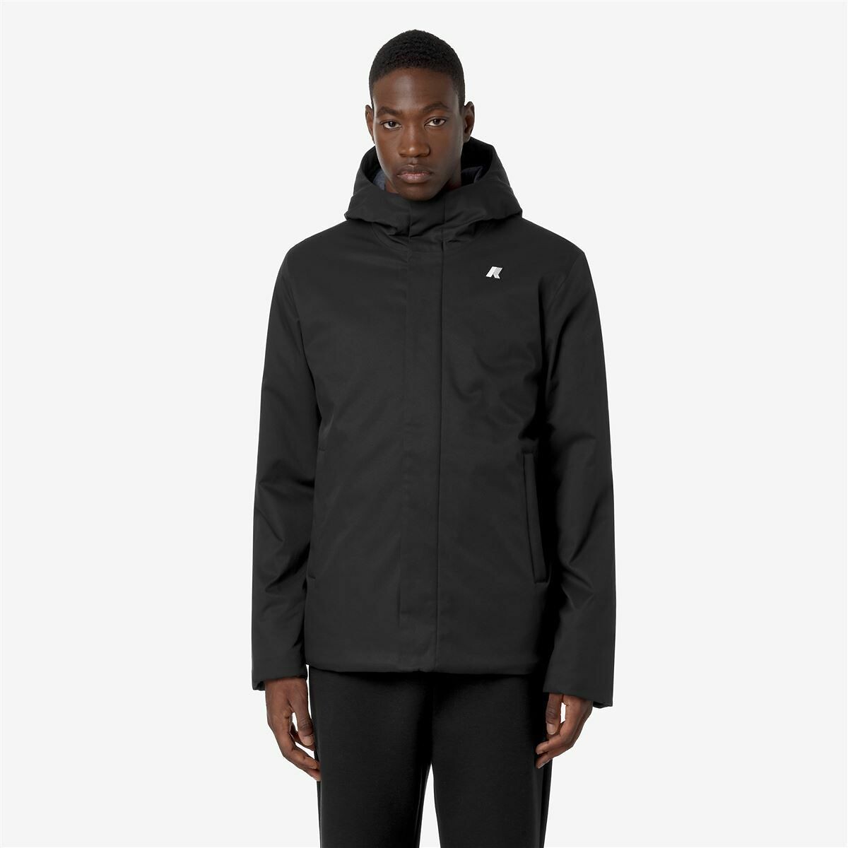 Parka corto Jacko twill Marmotta, K-WAY