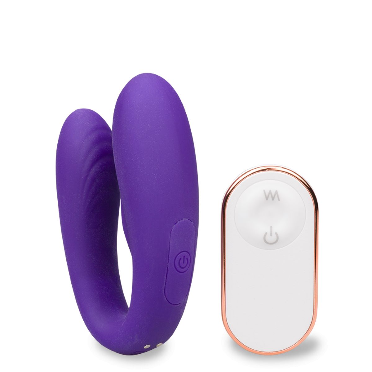 Vibromasseur Vibro Puissant Gode De Luxe De Couple Télécommandé Arrow Violet Foncé Love And 