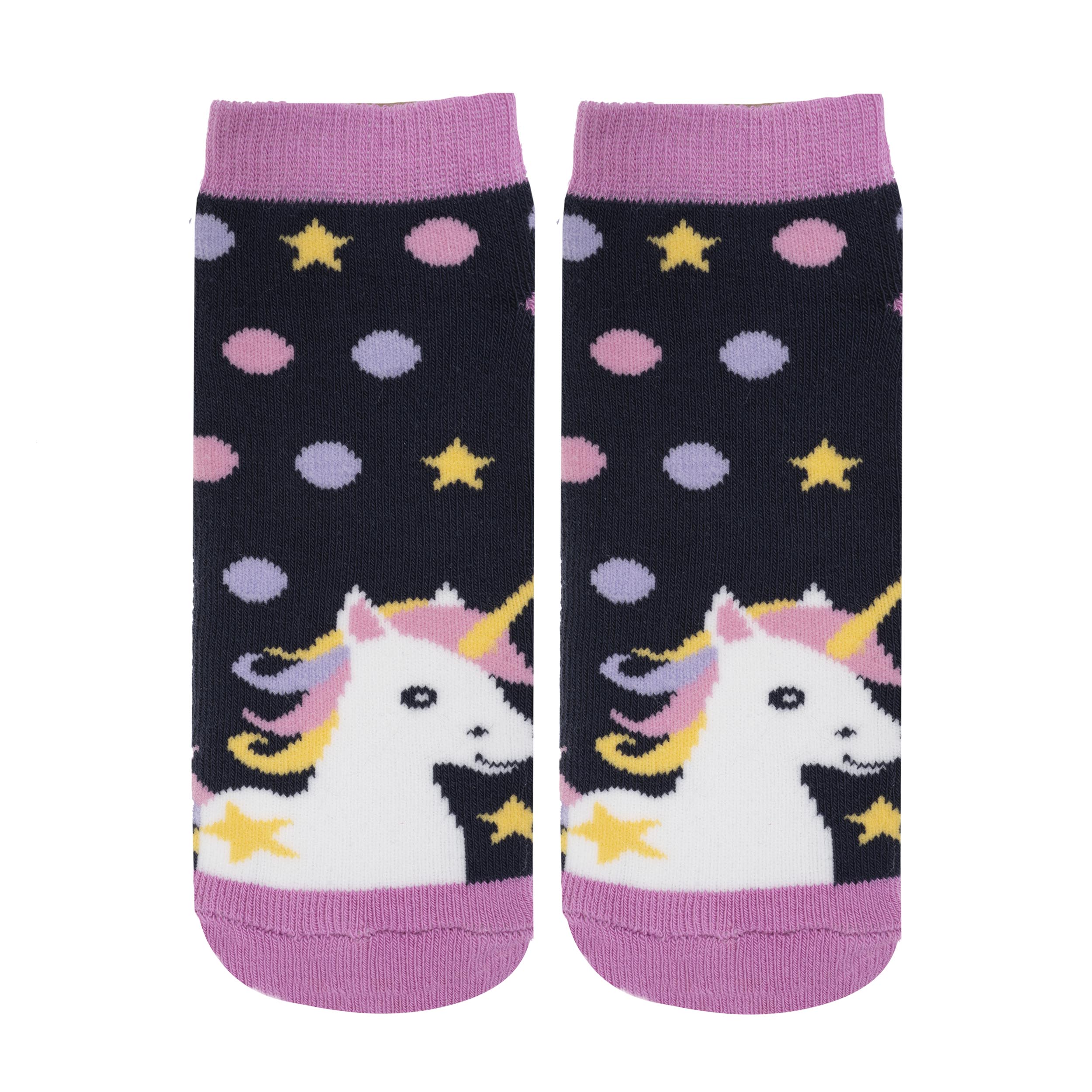 Chaussettes anti-dérapantes coton, picots antidérapants, ISOTONER
