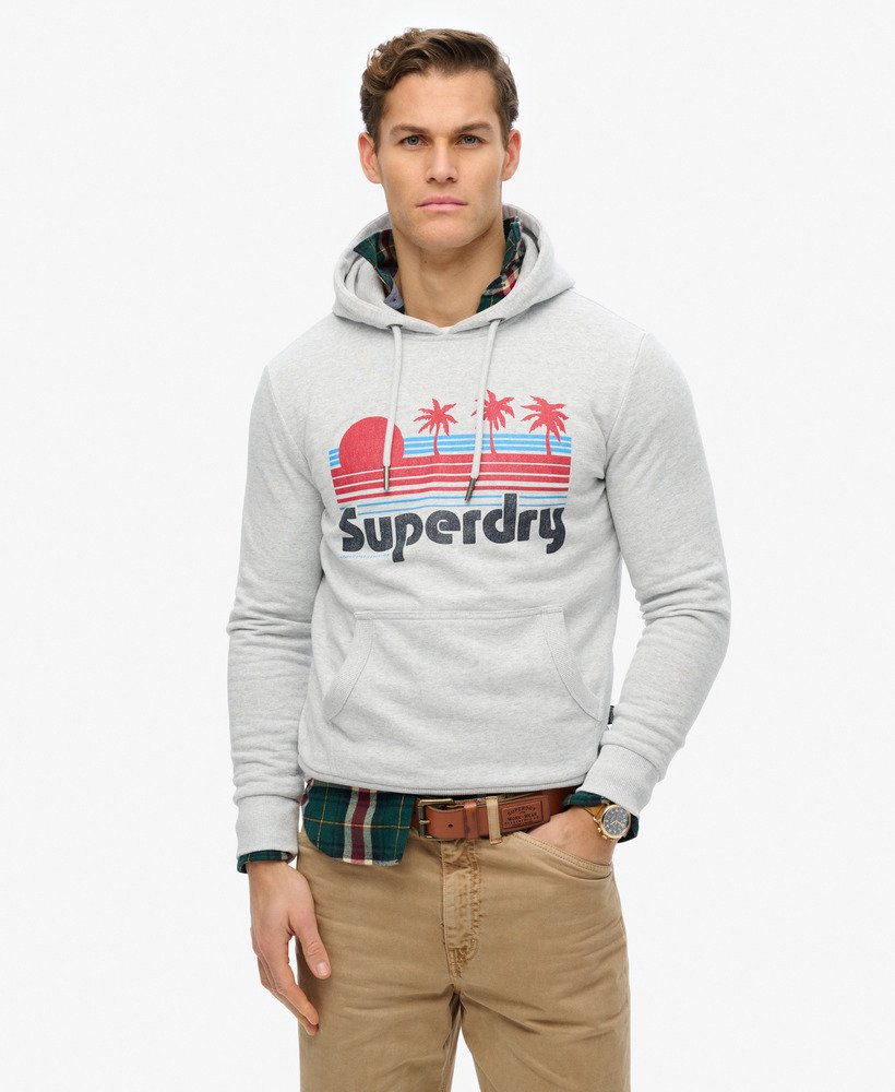 Sweat à capuche Vintage Great Outdoors, SUPERDRY