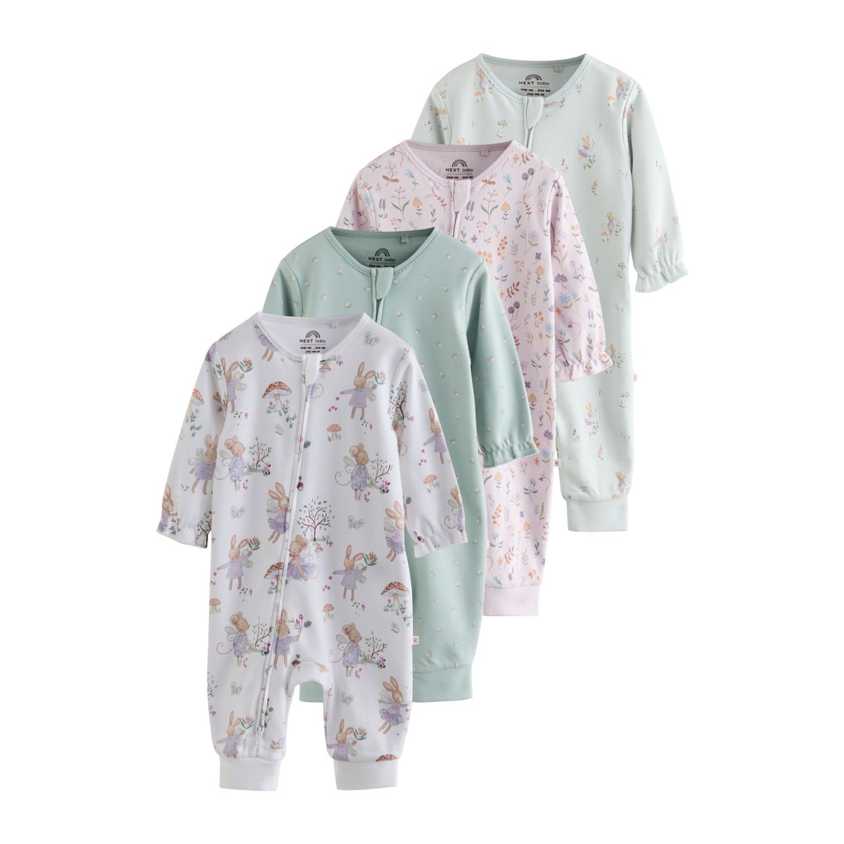Dors-bien à zip double sens bébé, lot de 4, NEXT