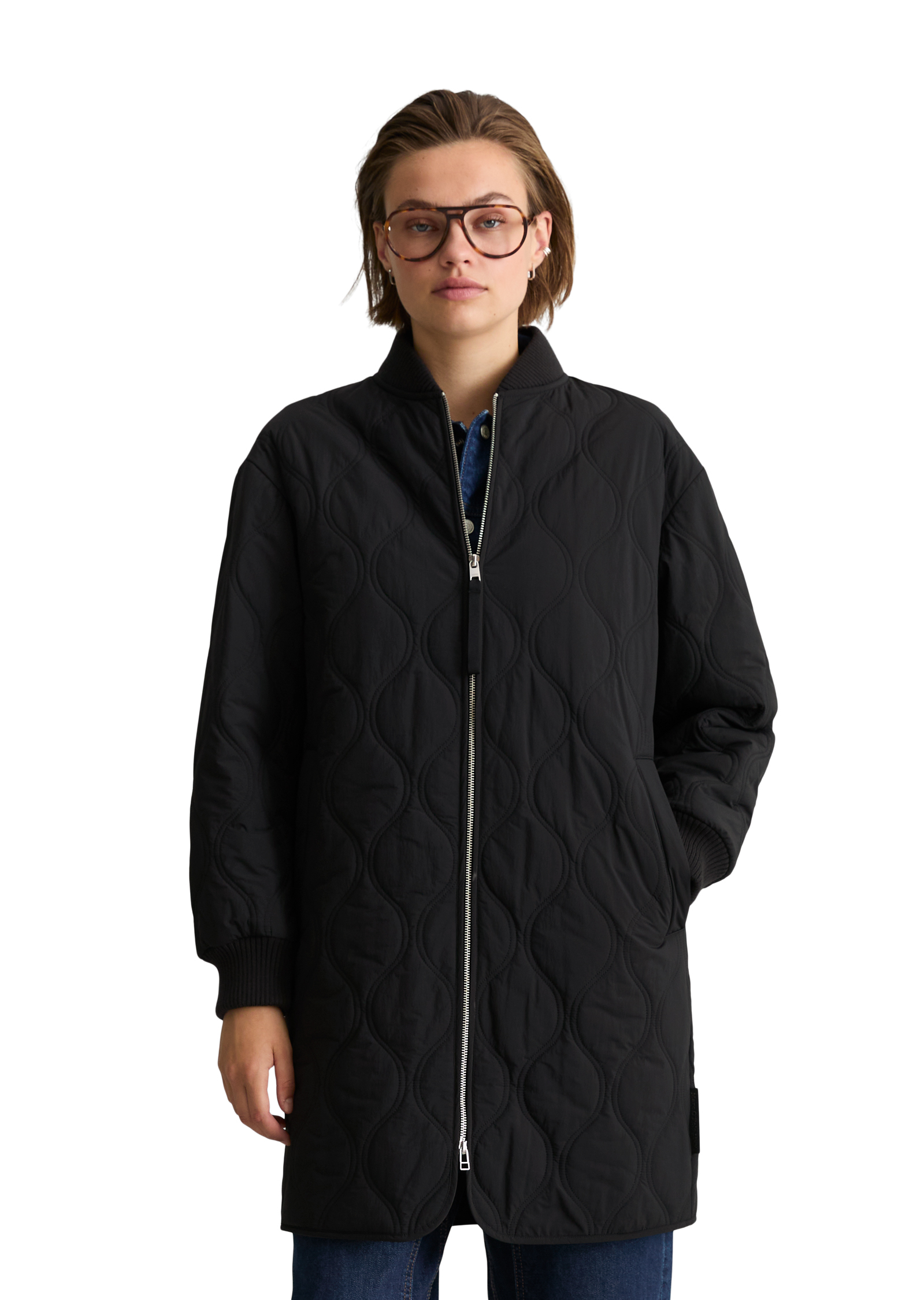 Veste matelassée regular en nylon recyclé, MARC O’POLO DENIM