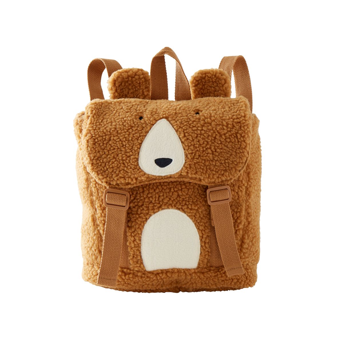 Sac A Dos Ours En Sherpa Camel Vertbaudet La Redoute