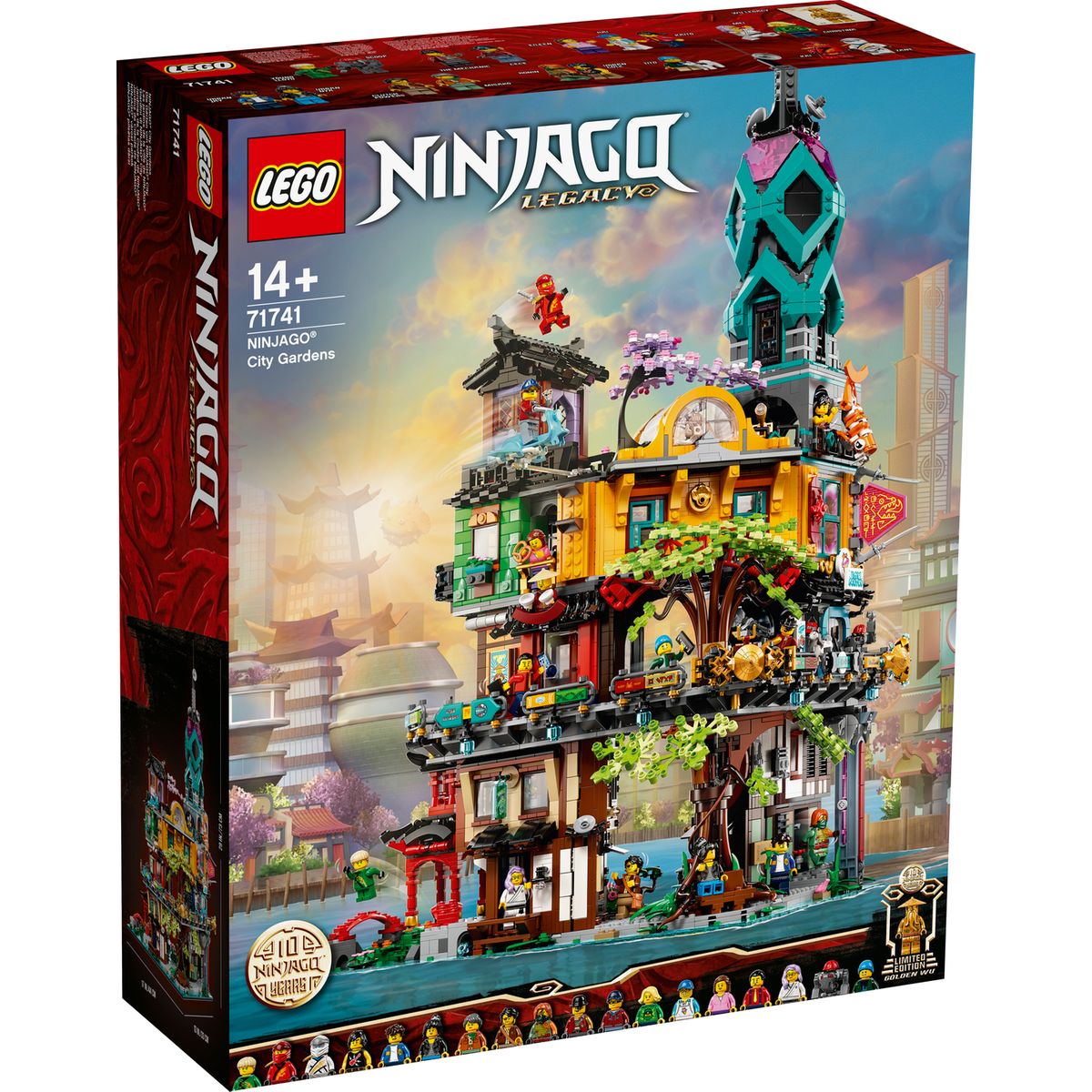 Les jardins de la ville de ninjago® Lego