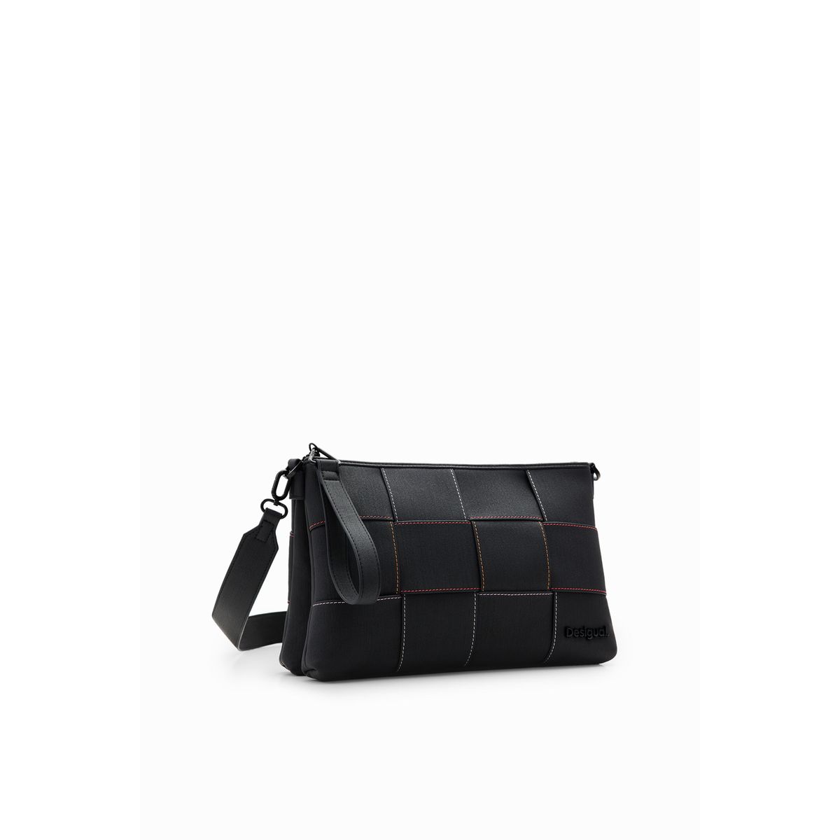 Sac bandoulière noir top desigual