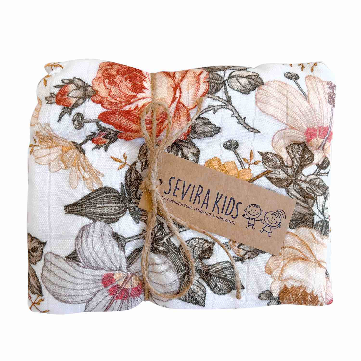 Maxi lange couverture en bambou aloe vera NÉO VINTAGE, SEVIRA KIDS