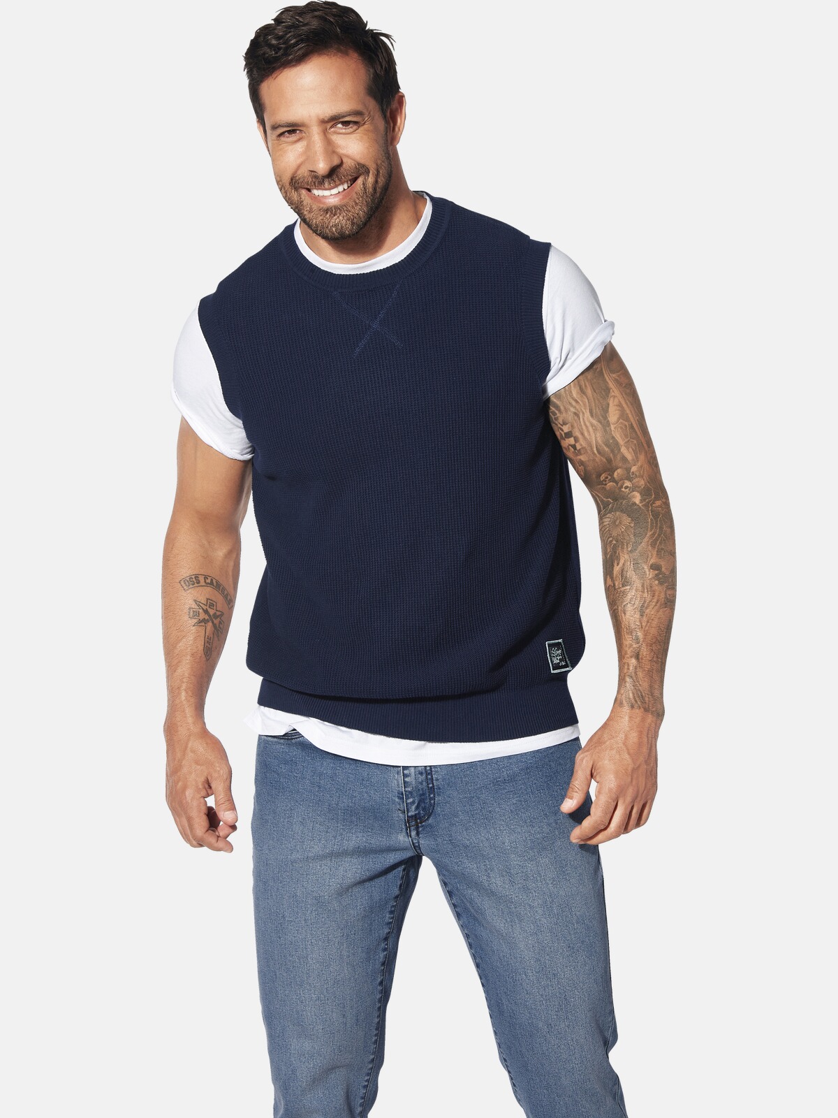 Pull sans manches URVA, JAN VANDERSTORM