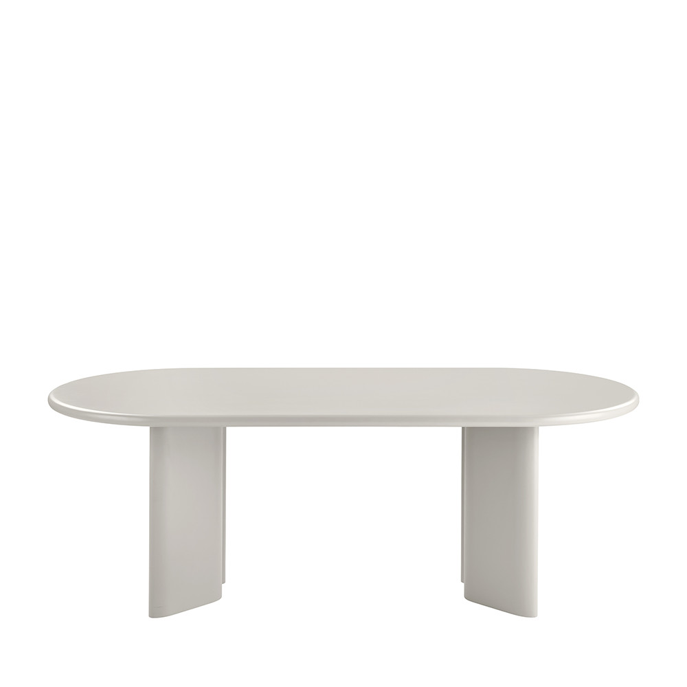 Table à manger 10 personnes ovale en bois- NAGANO, HOUSE NORDIC