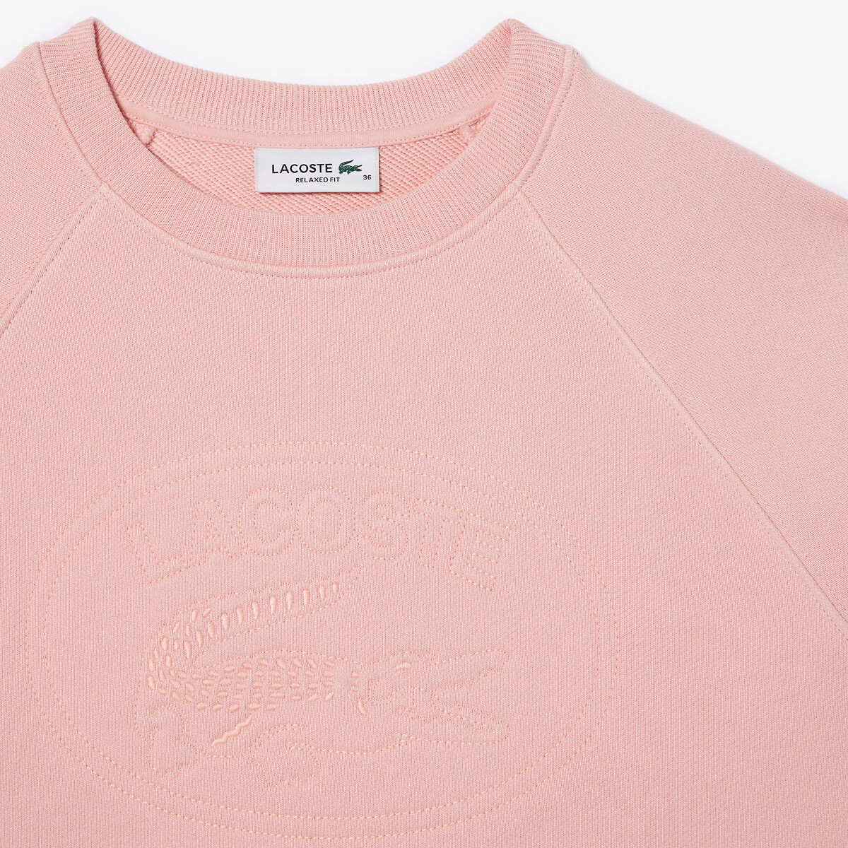 Lacoste pink sweatshirt new arrivals