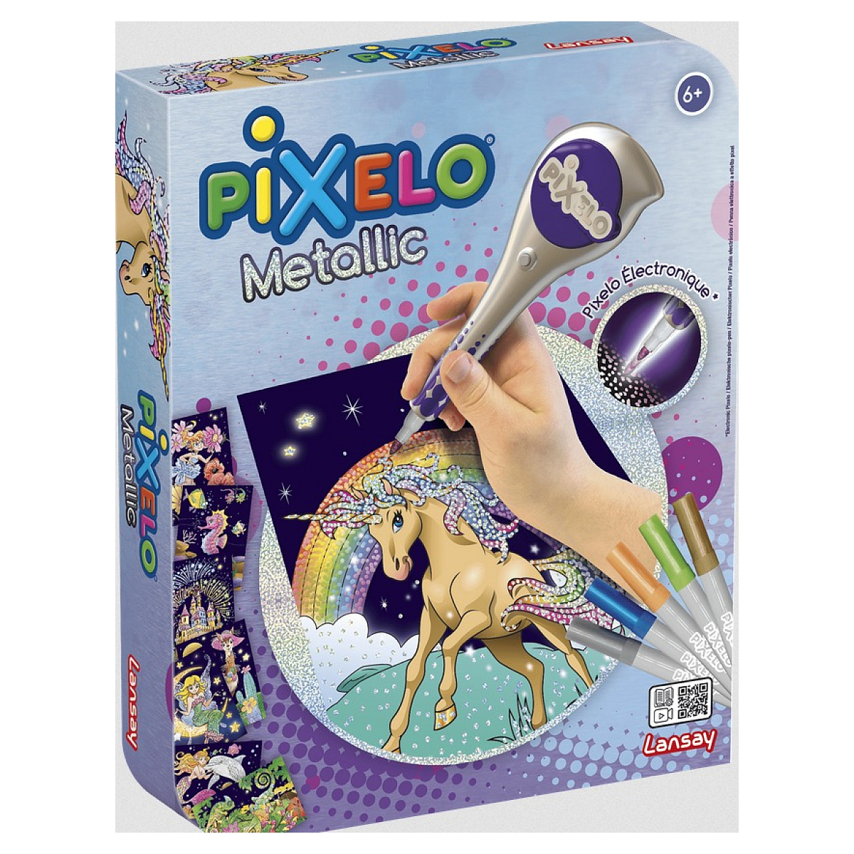 Pixelo Coffret stylo Metallic, LANSAY