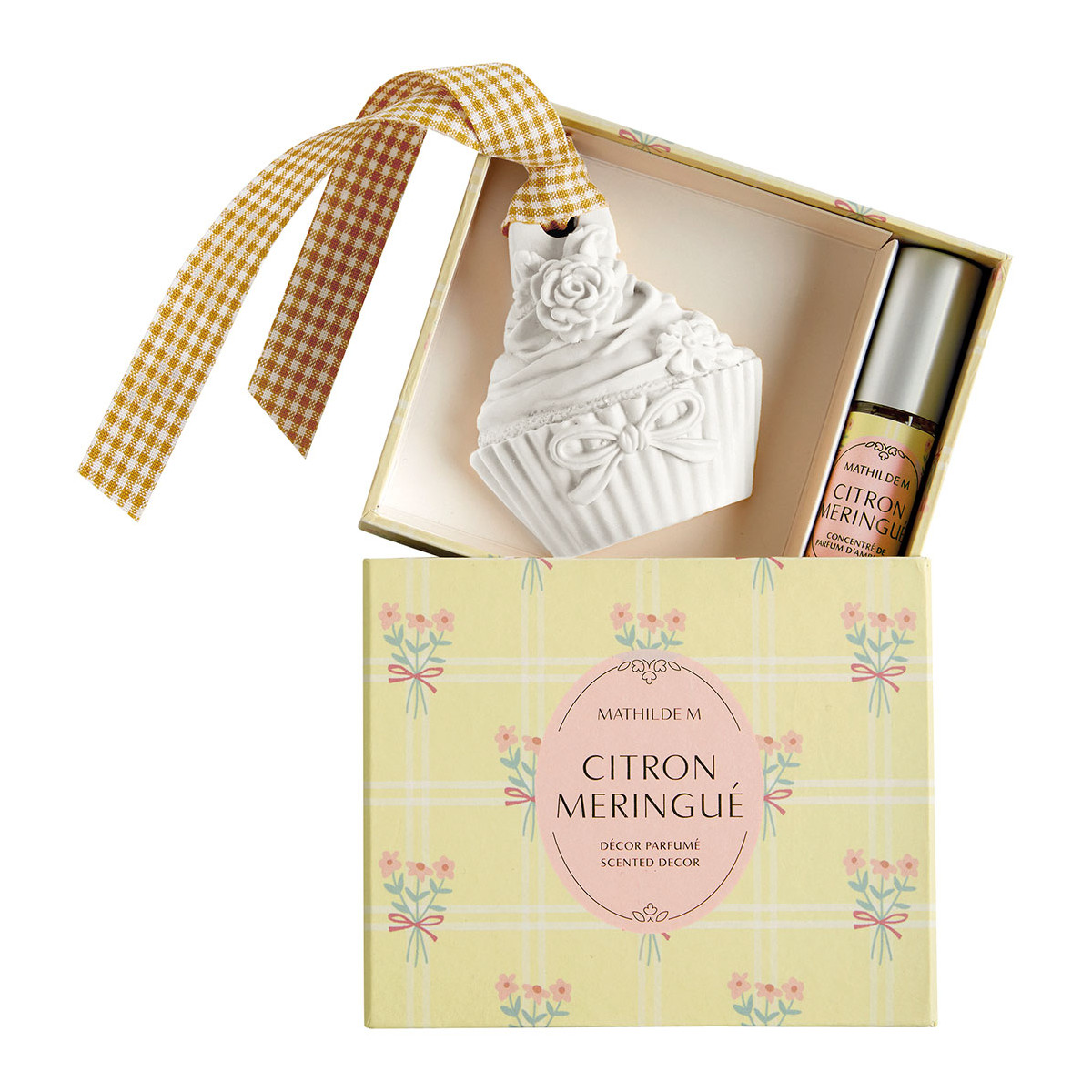 Décor parfumé et concentré de parfum Gourmandises d'Été - CITRON MERINGUÉ, MATHILDE M
