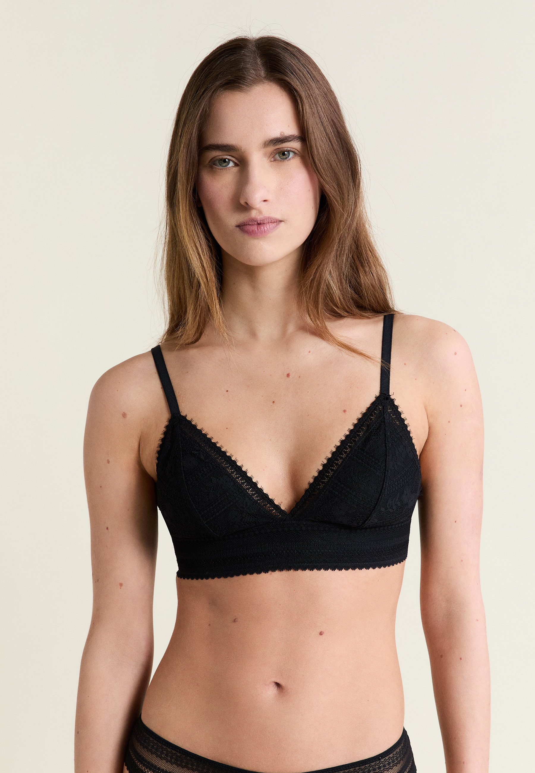 Soutien-gorge N.8 - Le triangle sans armatures en dentelle AURA, ETAM