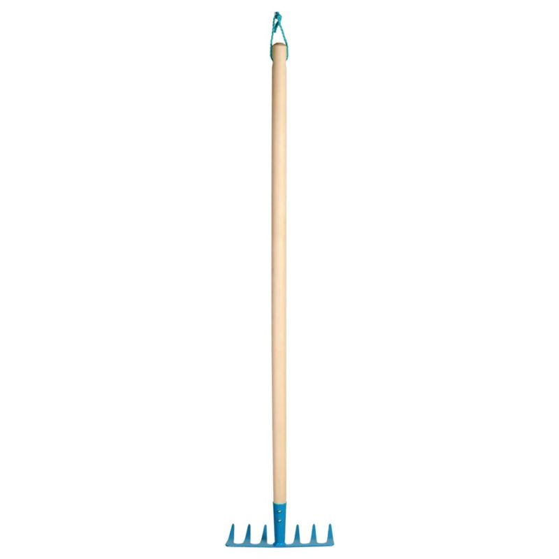 Rateau enfant bleu jardin et plage, ESSCHERT DESIGN