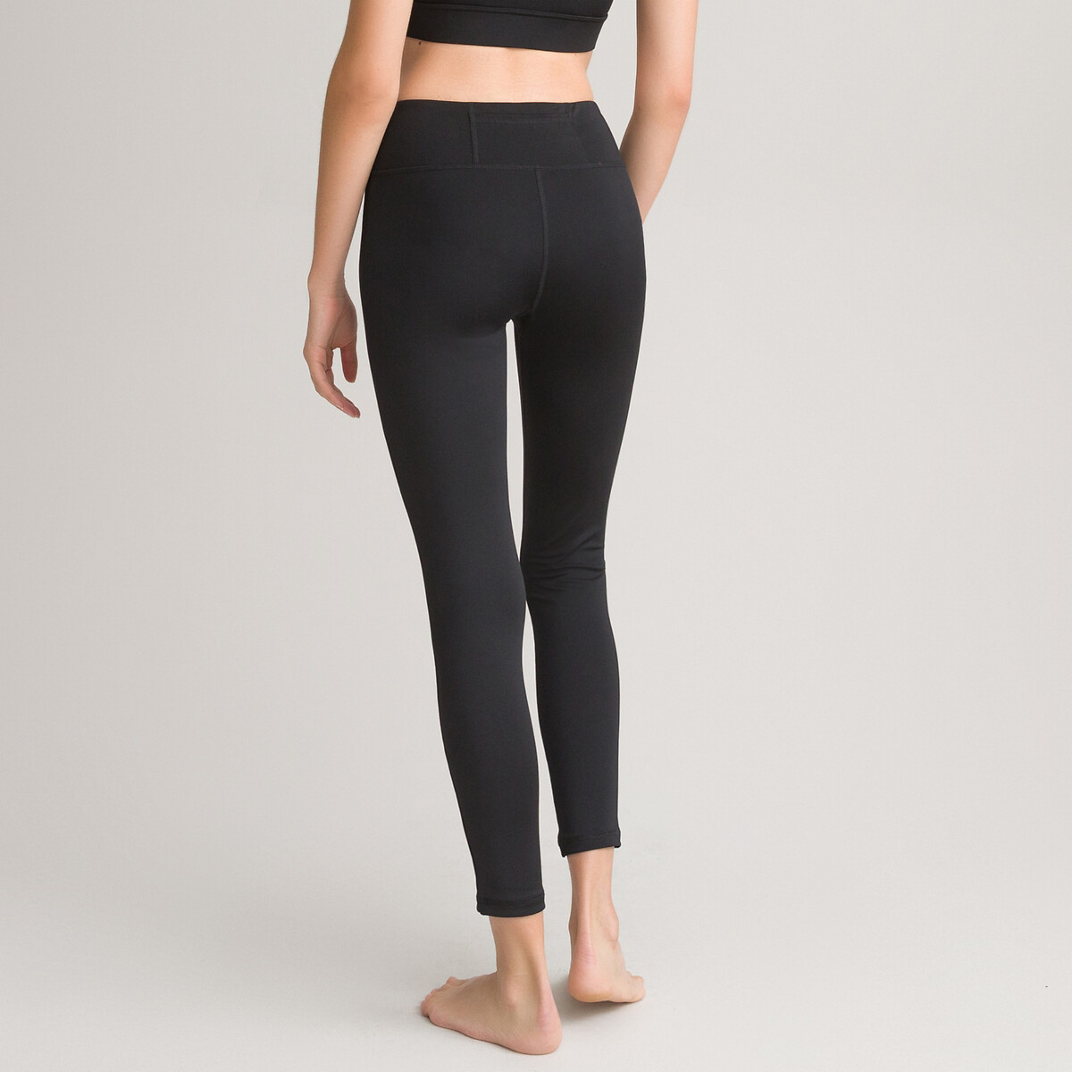 Recycled yoga leggings with high waist 