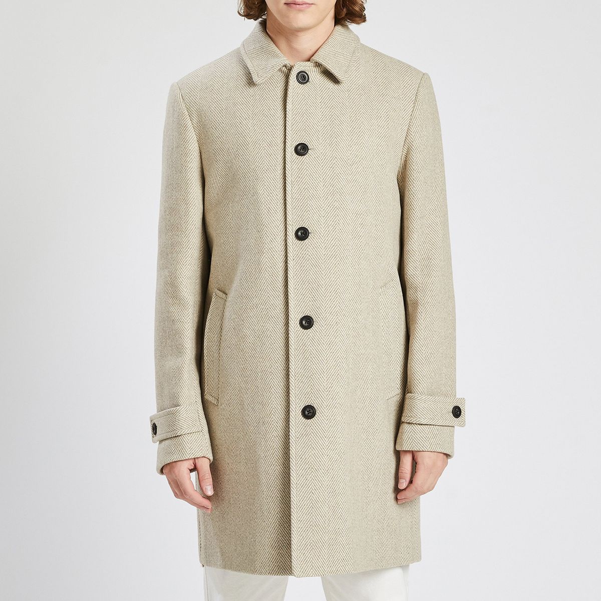 manteau beige homme jules